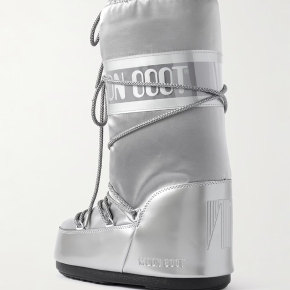 MOON BOOT Icon Glance metallic shell and snow boots - Picture 3 of 12